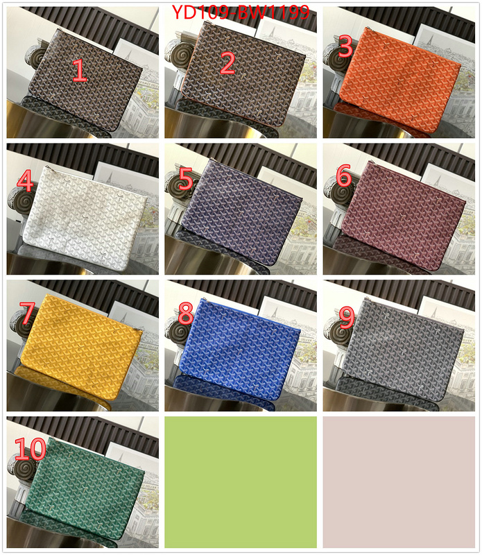 Goyard Bags(TOP)-Clutch-,ID: BW1199,$: 109USD