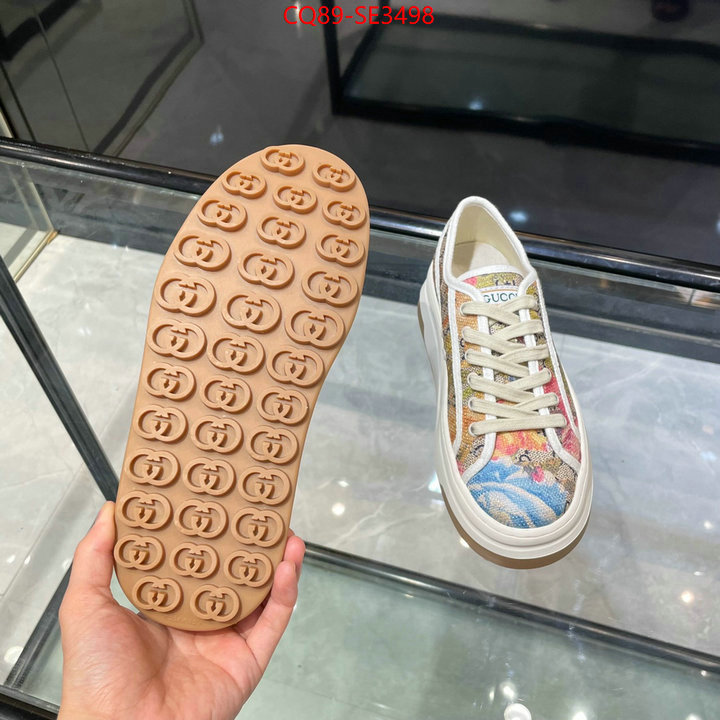 Women Shoes-Gucci,fake aaaaa , ID: SE3498,$: 89USD