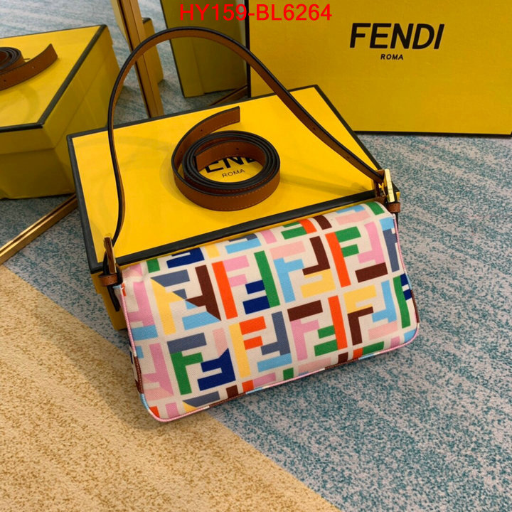 Fendi Bags(TOP)-Baguette,designer fashion replica ,ID: BL6264,$: 159USD