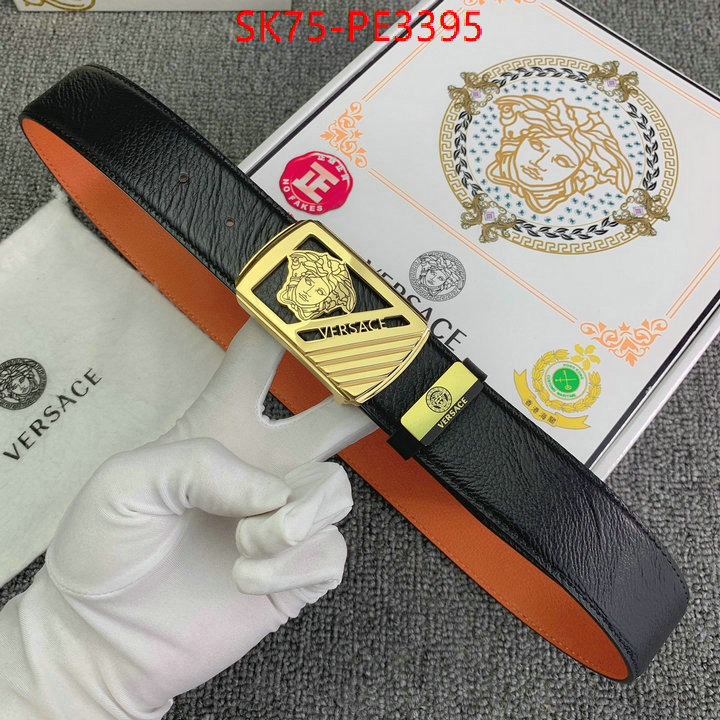 Belts-Versace,top 1:1 replica , ID: PE3395,$: 75USD