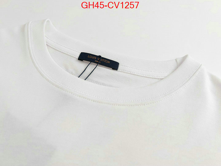 Clothing-LV,perfect quality designer replica , ID: CV1257,$: 45USD