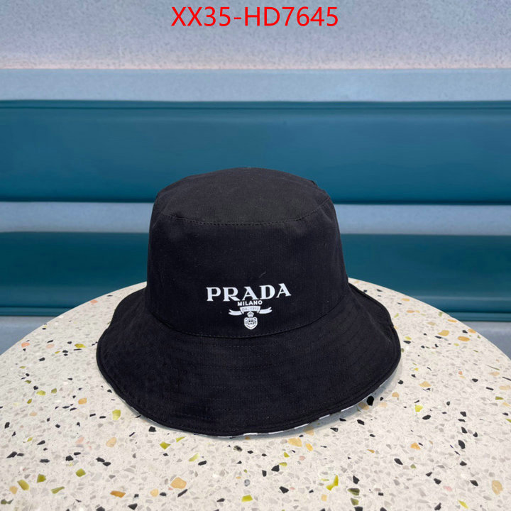 Cap (Hat)-Prada,cheap replica designer , ID: HD7645,$: 35USD