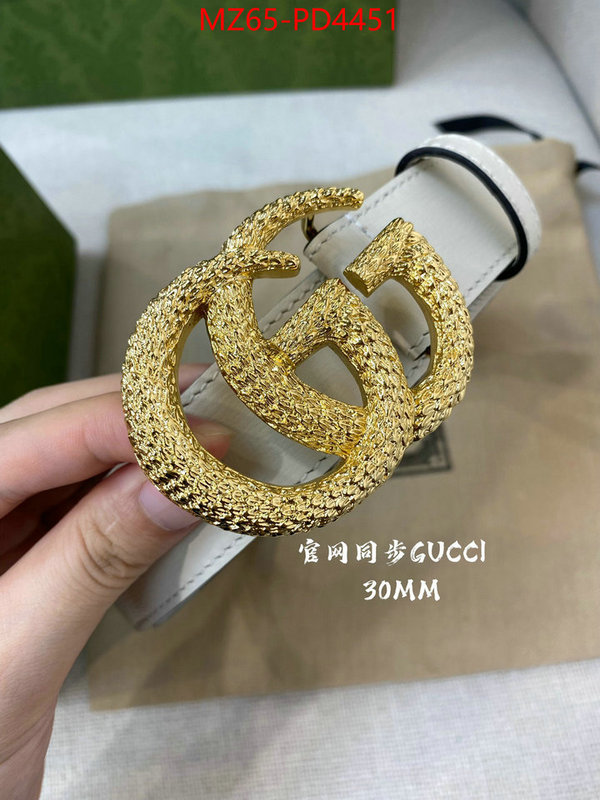 Belts-Gucci,the highest quality fake , ID: PD4451,$: 65USD