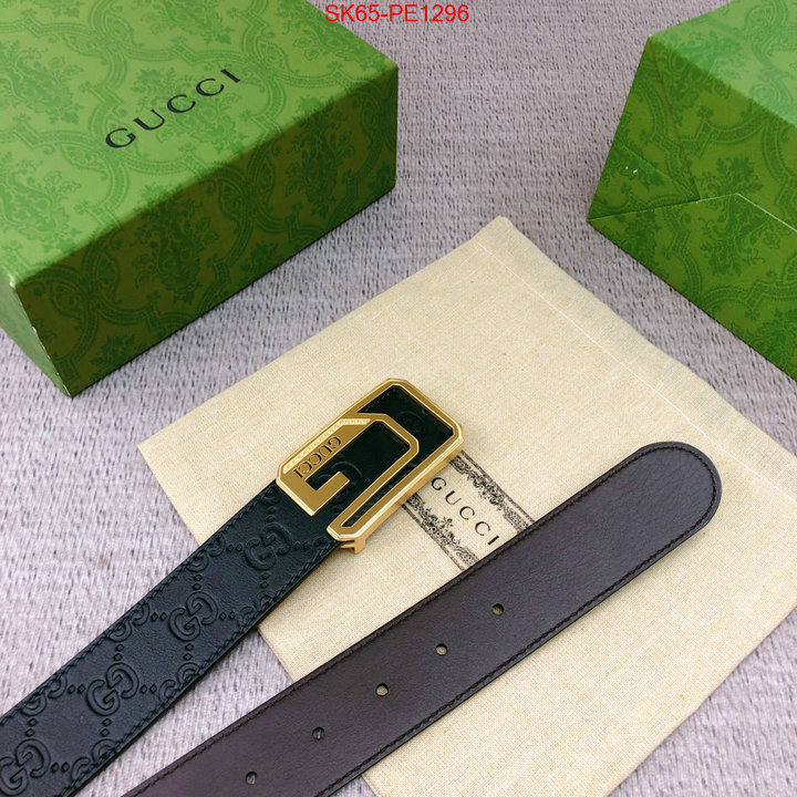 Belts-Gucci,highest quality replica , ID: PE1296,$: 65USD