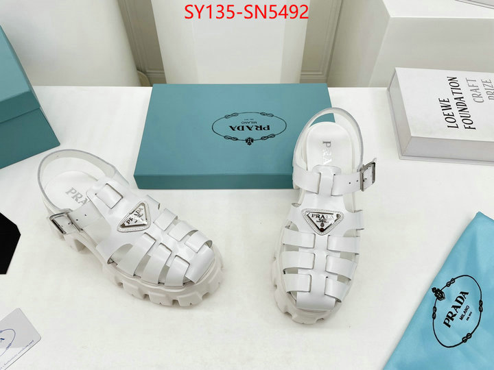 Women Shoes-Prada,best quality fake , ID: SN5492,$: 135USD