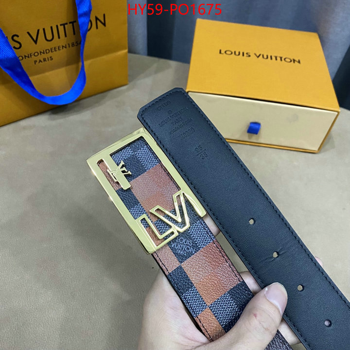 Belts-LV,2023 aaaaa replica 1st copy , ID: PO1675,$: 59USD