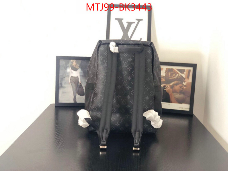 LV Bags(4A)-Backpack-,ID: BK3443,$:99USD