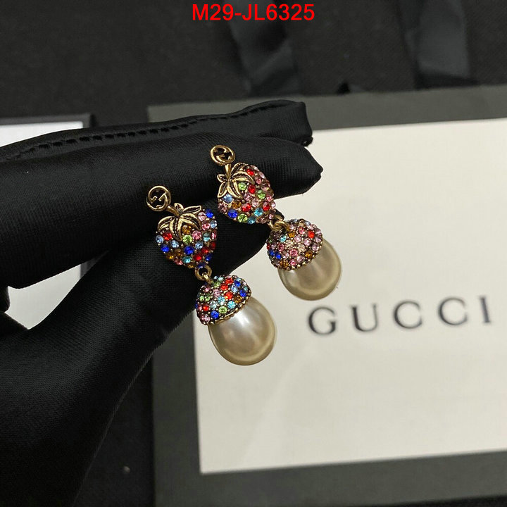 Jewelry-Gucci, ID: JL6325 ,high quality aaaaa replica,$: 29USD