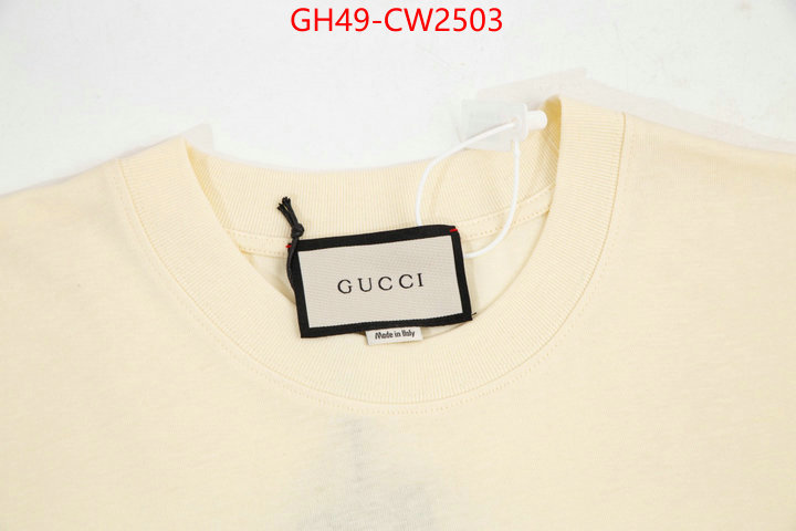 Clothing-Gucci,fake aaaaa , ID: CW2503,$: 49USD