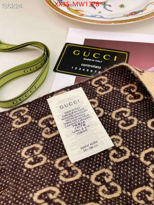 Scarf-Gucci,knockoff , ID: MW1378,$: 35USD