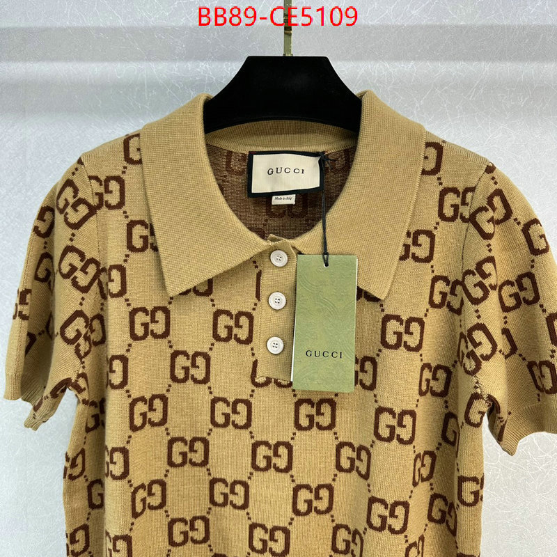 Clothing-Gucci,top quality replica , ID: CE5109,$: 89USD