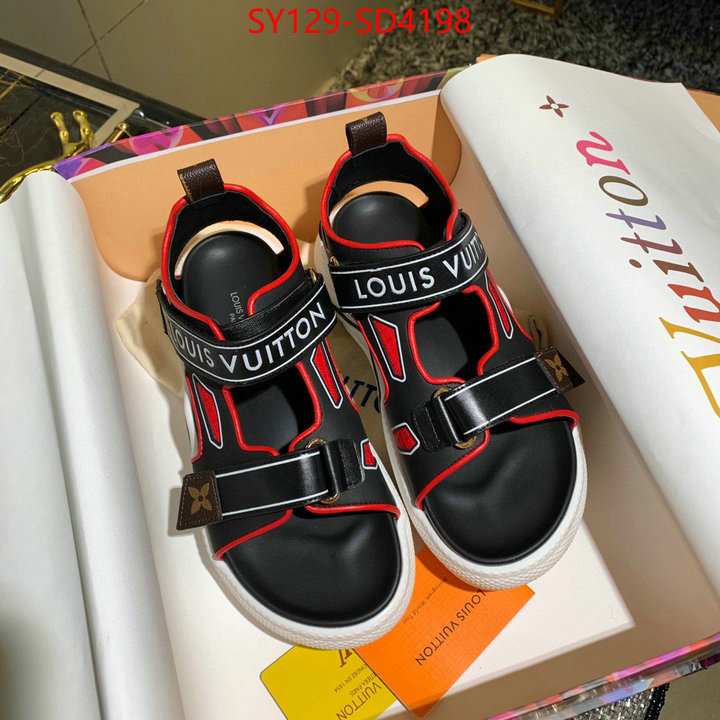 Women Shoes-LV,replica us , ID: SD4198,$: 129USD