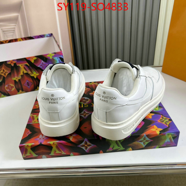 Men Shoes-LV,1:1 replica , ID: SO4833,$: 119USD