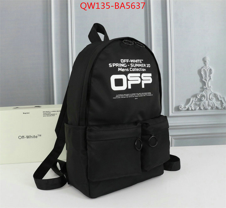 Off-White Bags ( TOP )-Backpack-,where to buy ,ID: BA5637,$: 135USD