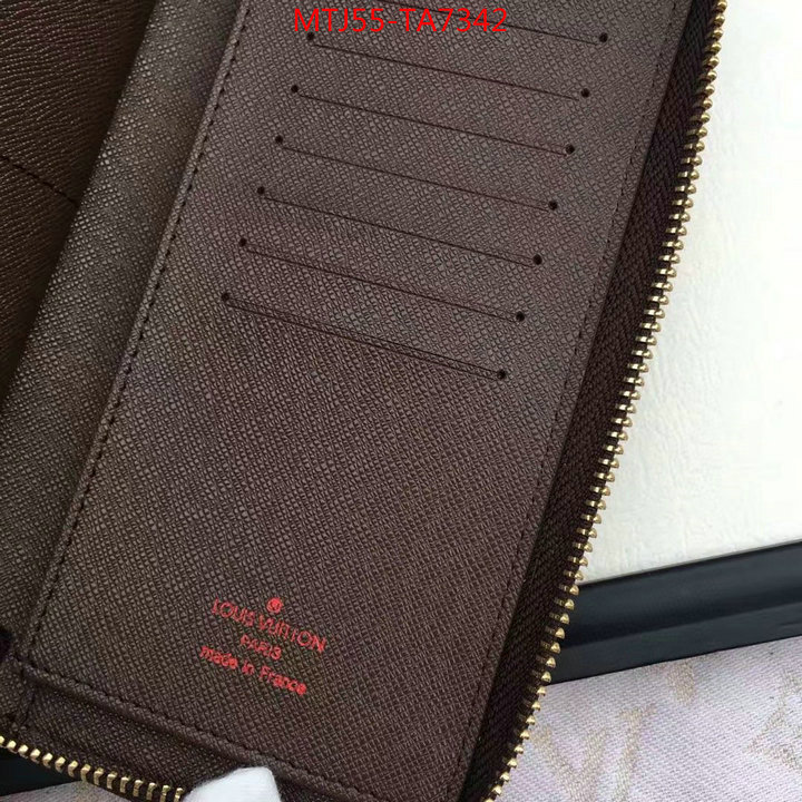 LV Bags(4A)-Wallet,ID: TA7342,$: 55USD