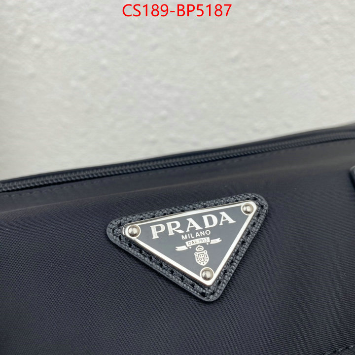 Prada Bags(TOP)-Diagonal-,ID: BP5187,$: 189USD