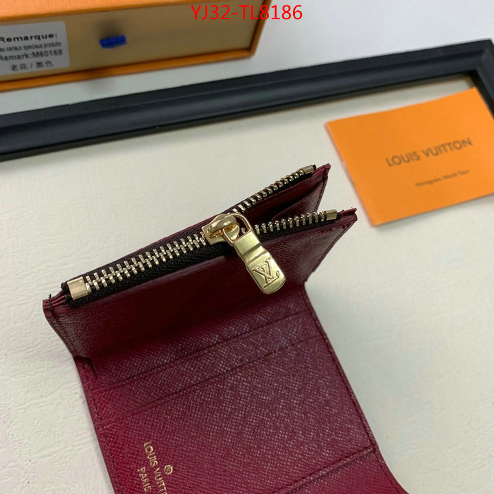 LV Bags(4A)-Wallet,ID: TL8186,$: 32USD