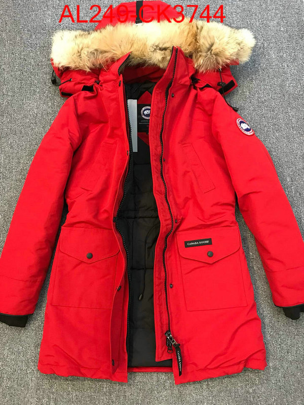 Down jacket Women-Canada Goose,high quality replica , ID: CK3744,$:249USD