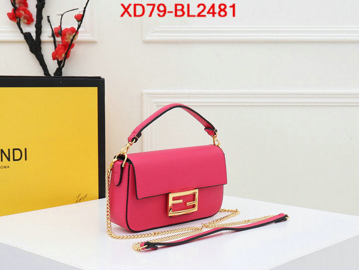 Fendi Bags(4A)-Baguette-,2023 perfect replica designer ,ID: BL2481,$: 79USD