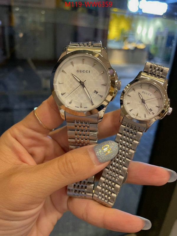 Watch(4A)-Gucci,aaaaa quality replica , ID: GW6359,$: 119USD