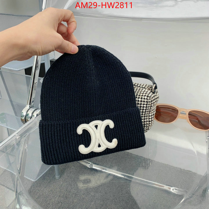 Cap (Hat)-Celine,wholesale 2023 replica , ID: HW2811,$: 29USD