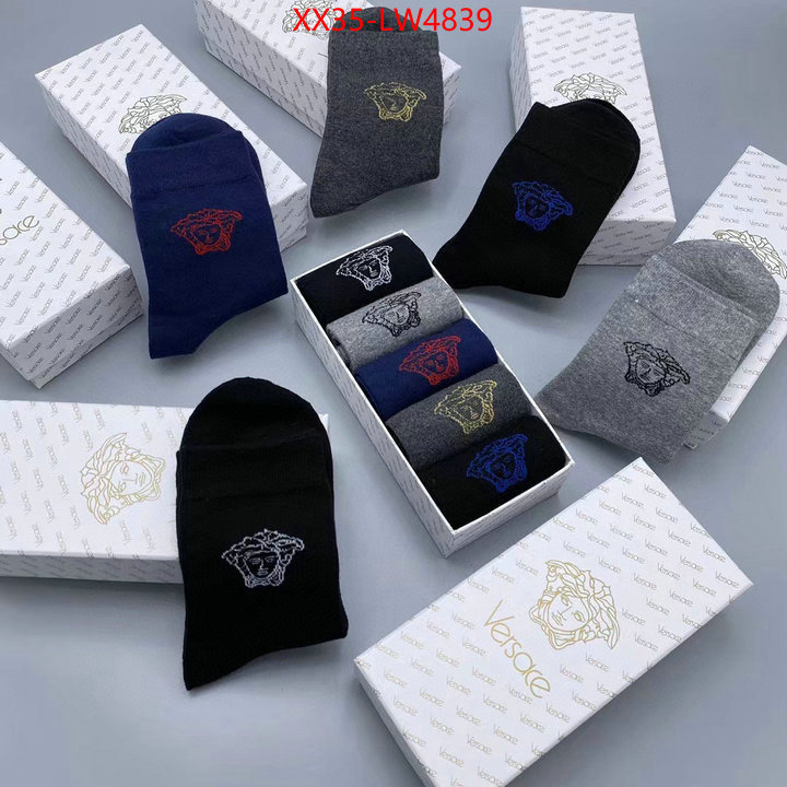 Sock-Versace,wholesale replica shop , ID: LW4839,$: 35USD