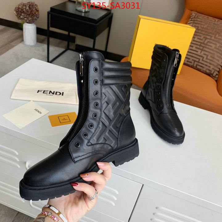 Women Shoes-Fendi,replica 2023 perfect luxury , ID:SA3031,$: 135USD