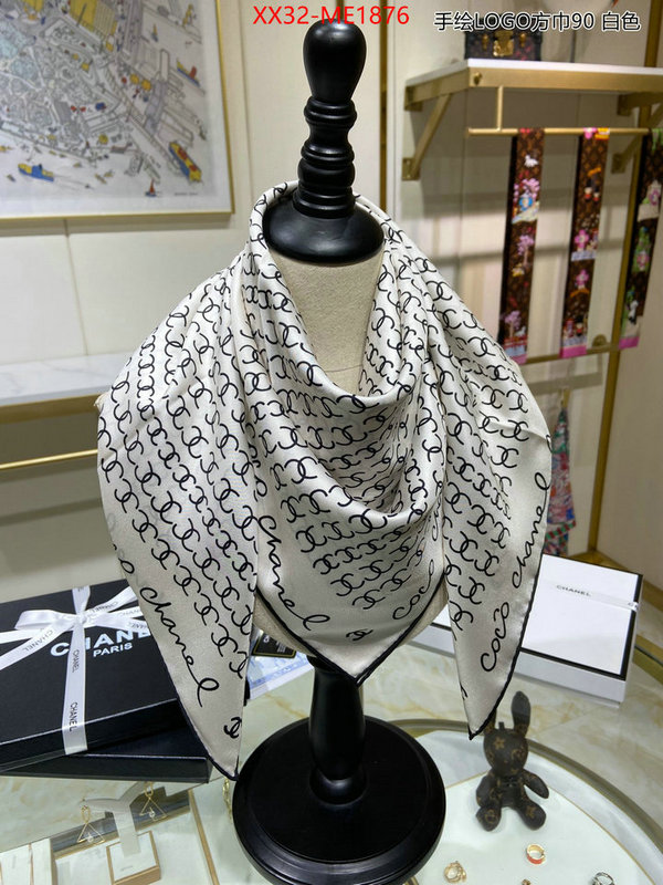 Scarf-Chanel,high quality 1:1 replica , ID: ME1876,$: 32USD