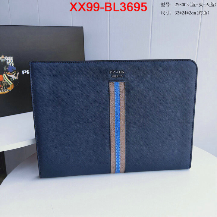 Prada Bags(TOP)-Clutch-,ID: BL3695,$: 99USD