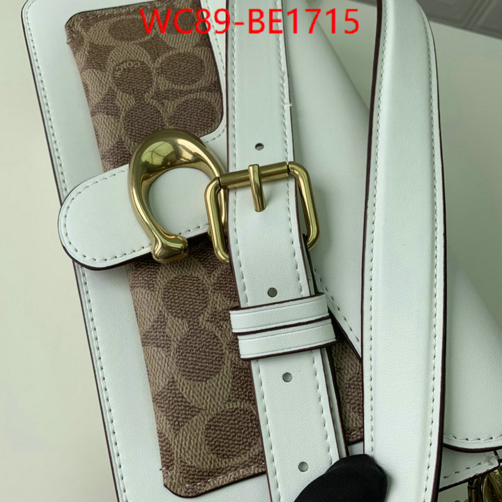 Coach Bags(4A)-Handbag-,cheap high quality replica ,ID: BE1715,$: 89USD