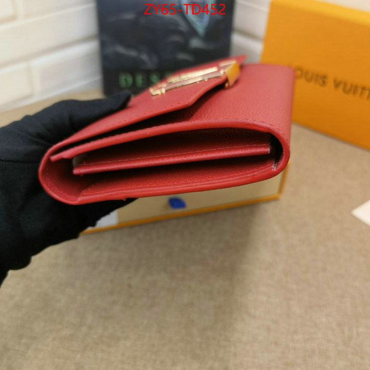 LV Bags(4A)-Wallet,ID: TD452,$: 65USD