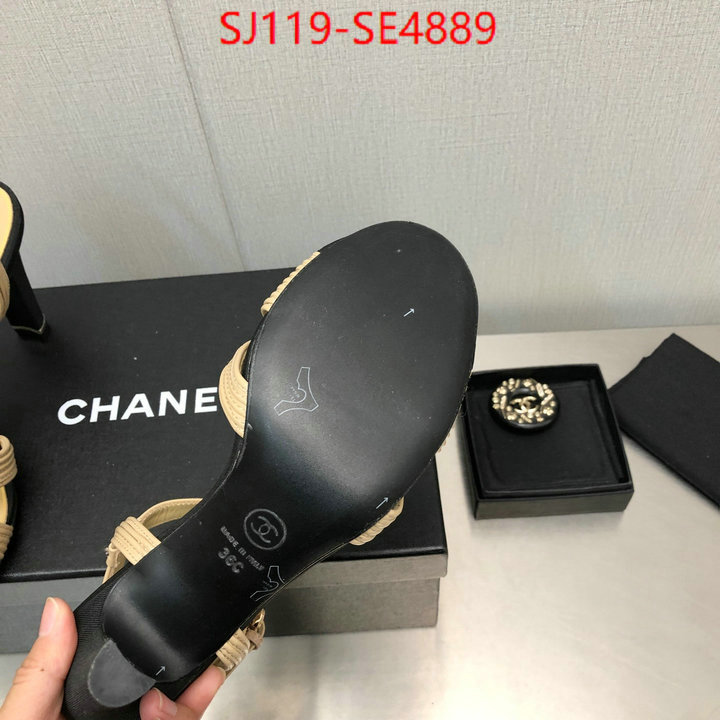 Women Shoes-Chanel,buy the best high quality replica , ID: SE4889,$: 119USD