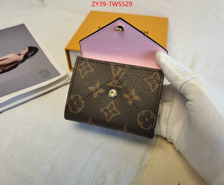 LV Bags(4A)-Wallet,replicas ,ID: TW5529,$: 39USD