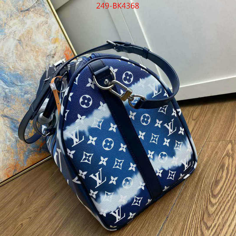 LV Bags(TOP)-Keepall BandouliRe 45-50-,ID：BK4368,$:249USD