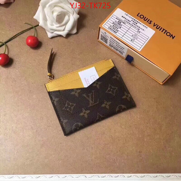 LV Bags(4A)-Wallet,ID: TK725,$:32USD