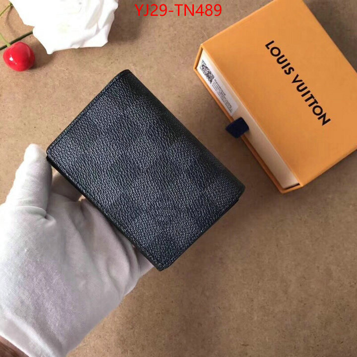 LV Bags(4A)-Wallet,ID: TN489,$: 29USD