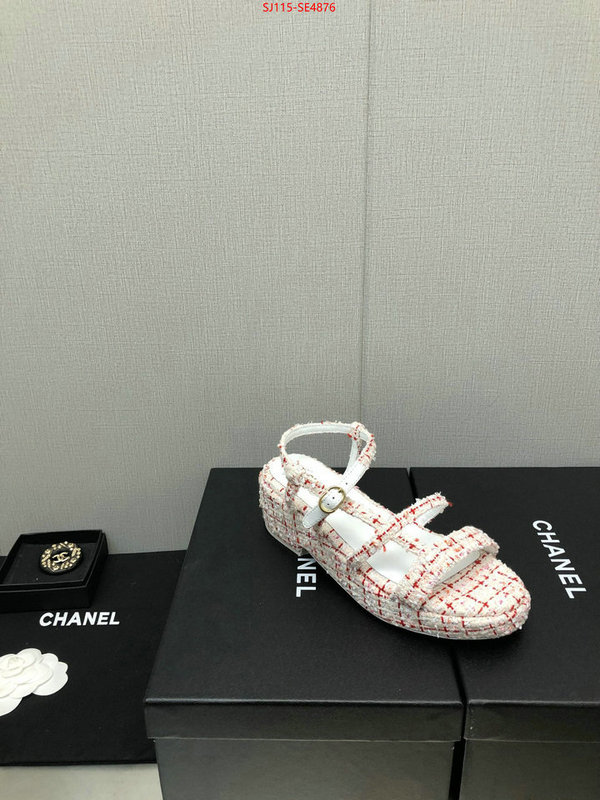 Women Shoes-Chanel,high quality , ID: SE4876,$: 115USD