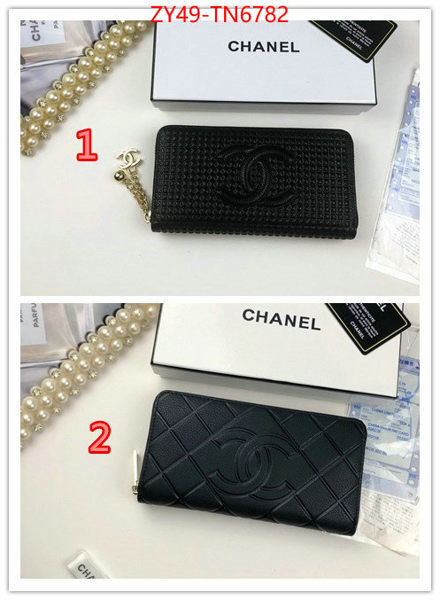 Chanel Bags(4A)-Wallet-,ID: TN6782,$: 49USD
