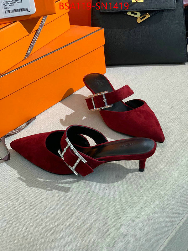 Women Shoes-Hermes,sell high quality , ID: SN1419,$: 119USD