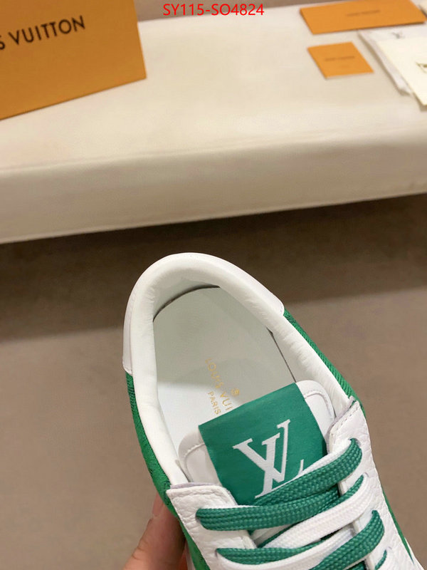 Men Shoes-LV,replcia cheap from china , ID: SO4824,$: 115USD