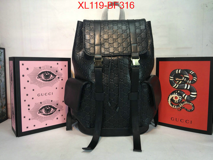 Gucci Bags(4A)-Backpack-,best replica new style ,ID: BF316,$:119USD