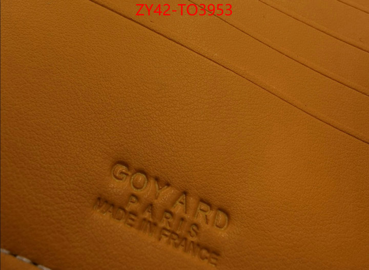 Goyard Bags(4A)-Wallet,counter quality ,ID: TO3953,$: 42USD