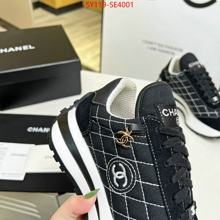 Women Shoes-Chanel,replica shop , ID: SE4001,$: 119USD