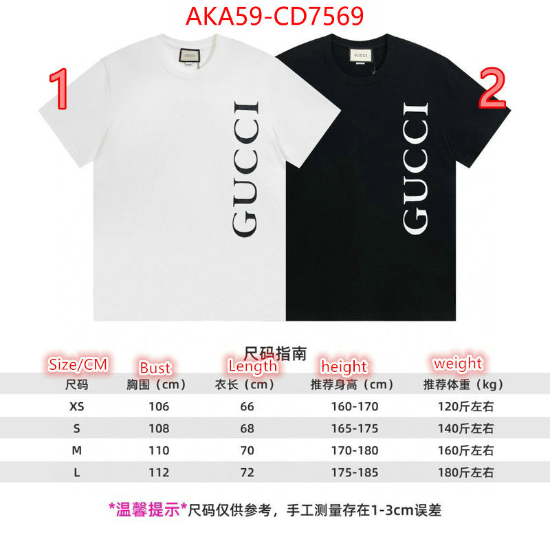 Clothing-Gucci,2023 perfect replica designer , ID: CD7569,$: 59USD