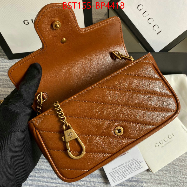 Gucci Bags(TOP)-Marmont,buy top high quality replica ,ID: BP4418,$: 155USD
