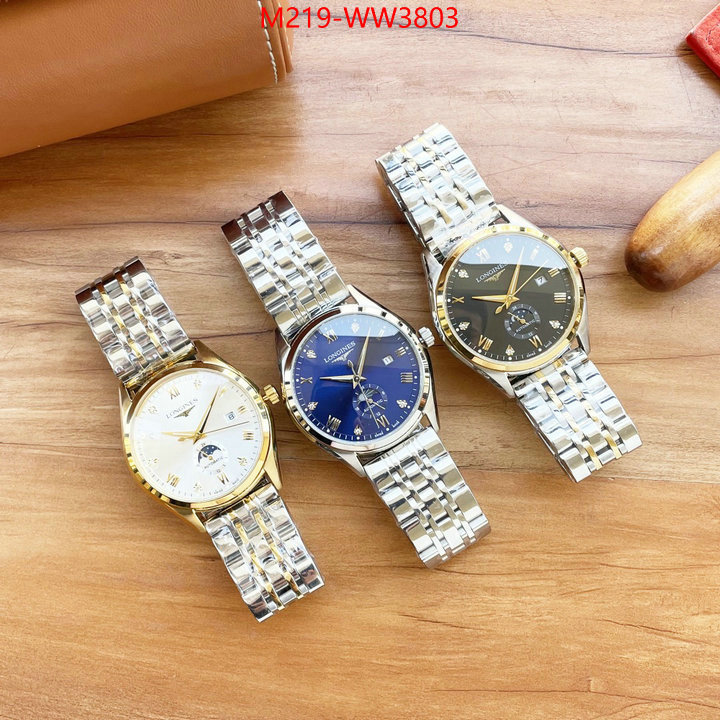 Watch (TOP)-Longines,shop the best high quality , ID: WW3803,$: 219USD