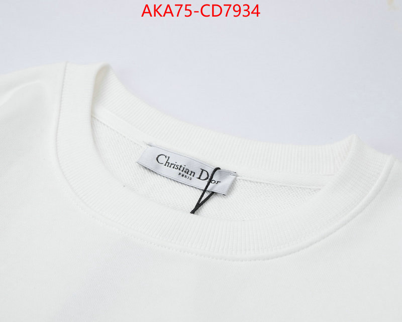 Clothing-Dior,top quality replica , ID: CD7934,$: 75USD