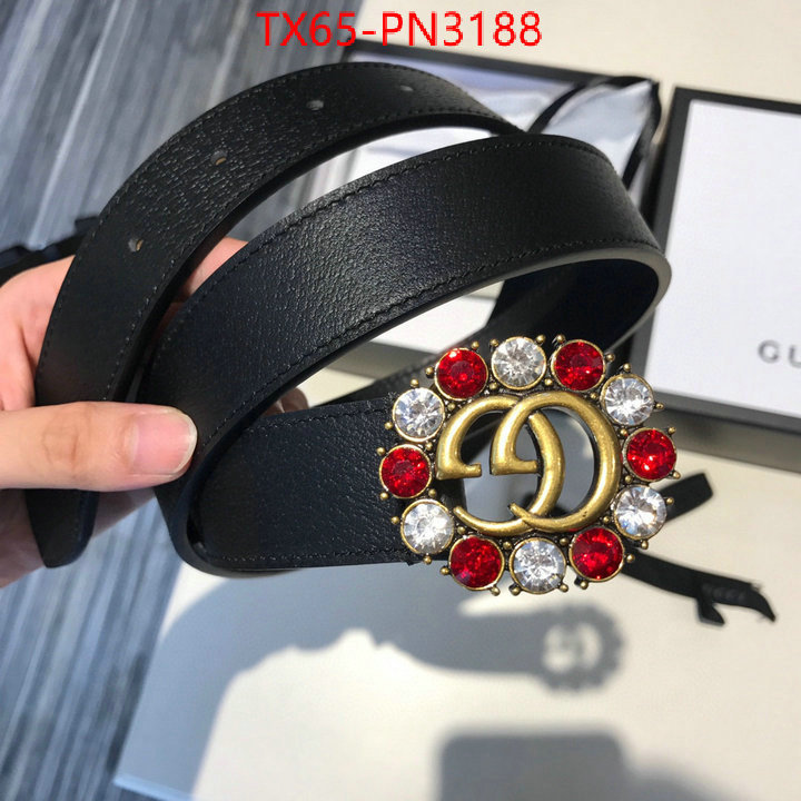 Belts-Gucci,designer 1:1 replica , ID: PN3188,$: 65USD