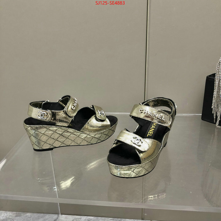 Women Shoes-Chanel,2023 luxury replicas , ID: SE4883,$: 125USD