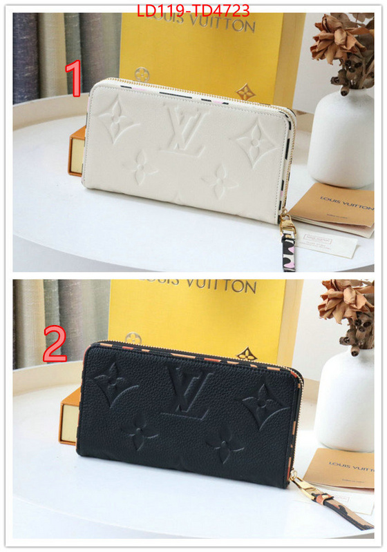 LV Bags(TOP)-Wallet,ID: TD4723,$: 119USD